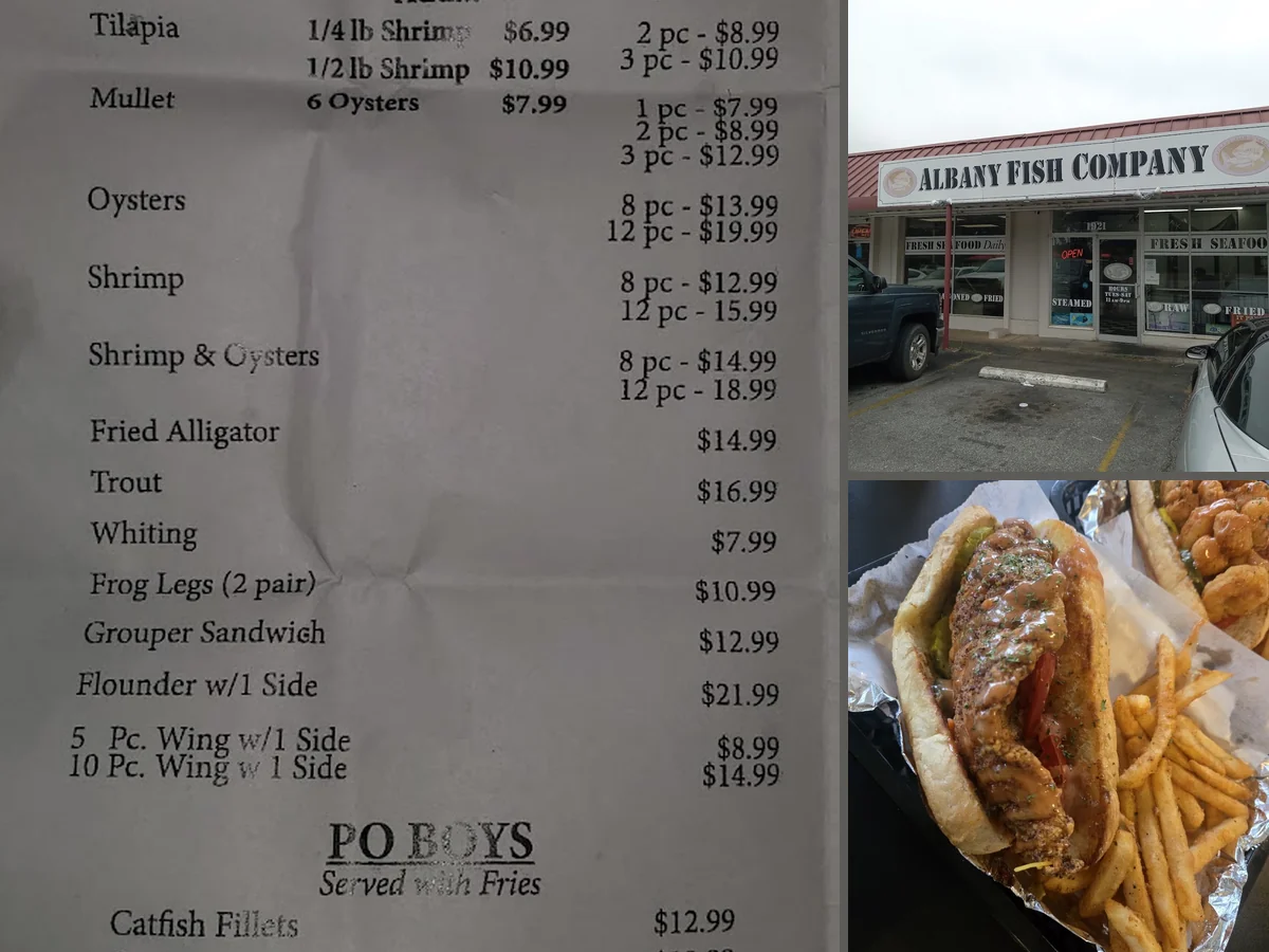 Seafood in Albany
